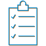 icono carpeta checklist